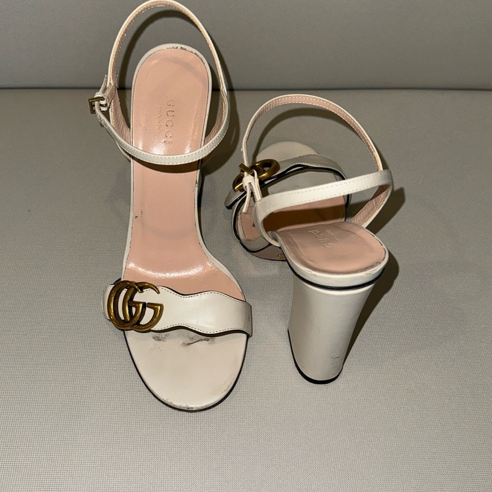 Gucci white sandal